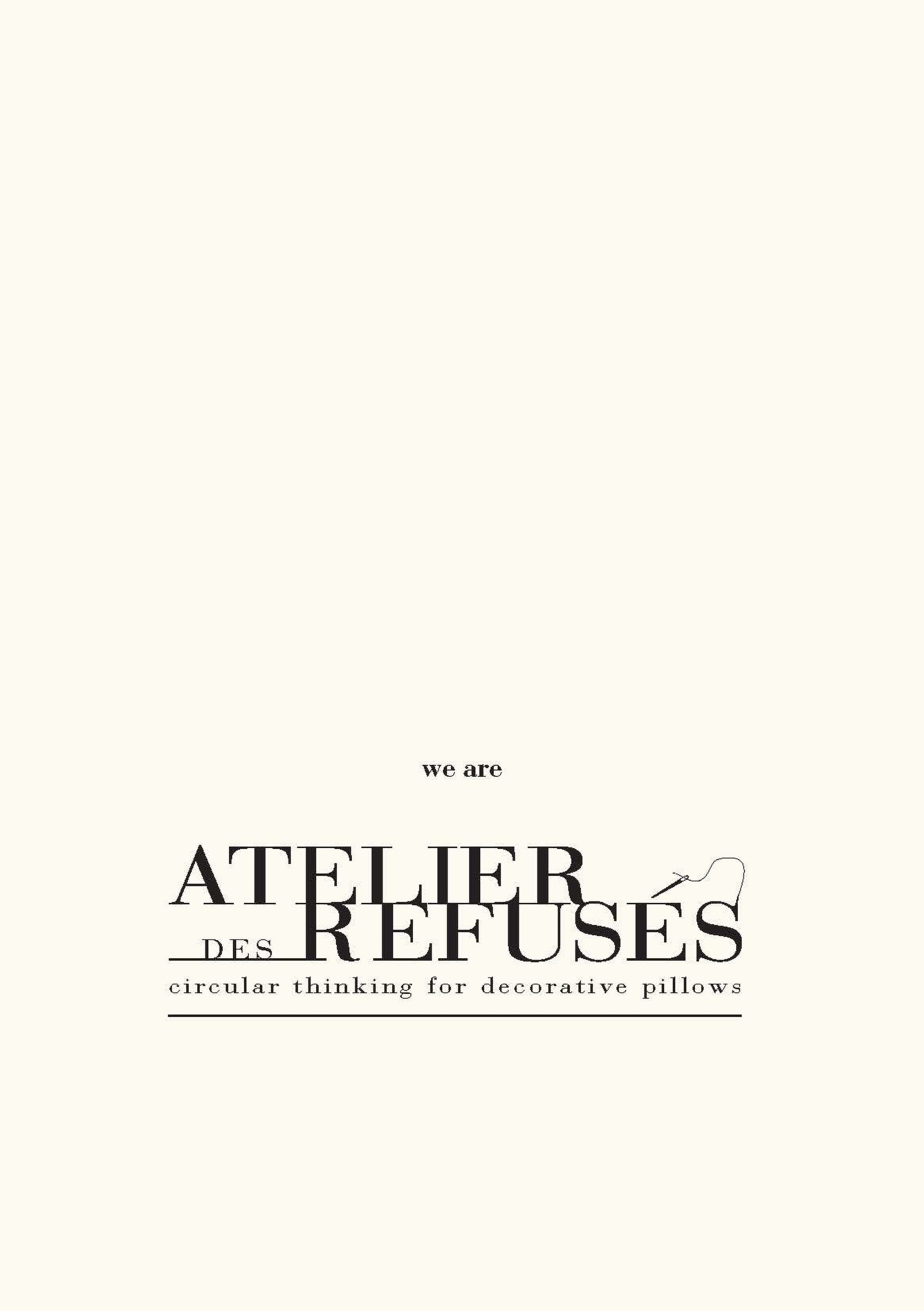 Atelier des Refusés, company profile, cover, carolina nisivoccia